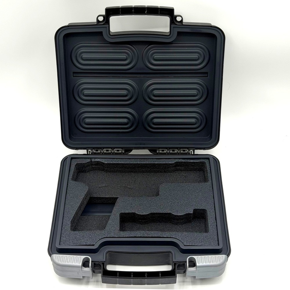 Sig Sauer Black Poly Hard Shell Pistol Case Custom Foam Interior for P226/P229